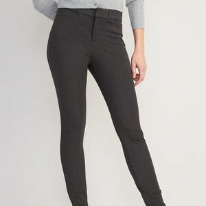 Women's Dark Grey High Rise Pixie Skinny Pants